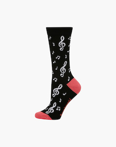 W Beethoven Bamboo Sock