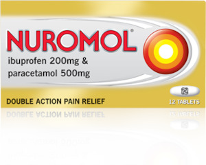 Nuromol Tablets 48 - Maximum of 2 Packets Per Customer