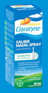 Children's Claratyne Saline Nasal Spray 20ml