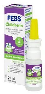 FESS Childrens Saline Nasal Spray 20ml