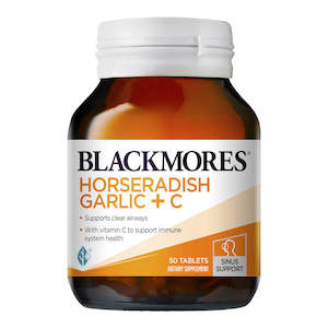 Blackmores Super Strength Horseradish, Garlic + C Tablets 50