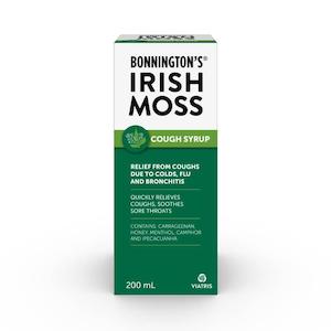 Bonnington's Irish Moss Cough Syrup 200ml