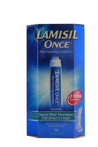 Athletes Foot Treatments: Lamisil Once for Athlete's Foot 4g