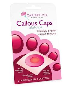 Carnation Footcare Callous Caps Medicated Plasters 2