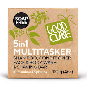 Good Cube 5in1 Multitasker Shampoo Bar 120g