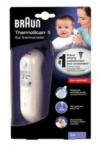 Braun ThermoScan 5 Ear Thermometer ExacTemp IRT 6030