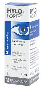 Hylo-Forte Lubricating Eye Drops 10ml