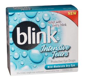 Blink Intensive Tears Lubricating Eye Drops 20 x 0.4ml