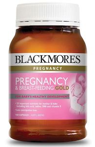 Baby: Blackmores Pregnancy & Breast Feeding Gold Capsules 180