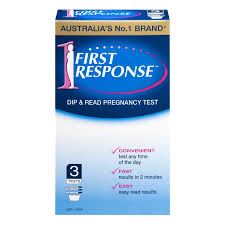 First Response Dip & Read Pregnancy Test 3 Tests