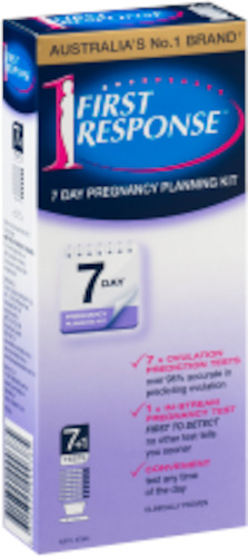 First Response 7 Day Pregnancy Planning Kit 7 Ovulation Tests