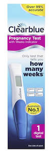 Clearblue Digital Pregnancy Test with Weeks Indicator