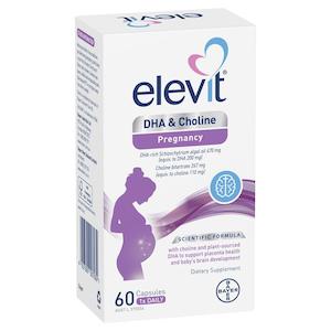 Elevit DHA & Choline Pregnancy Capsules 60