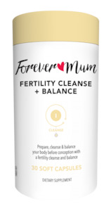 Forever Mum Fertility Cleanse + Balance Capsules 30