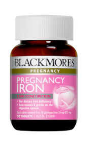 Blackmores Pregnancy Iron Tablets 30