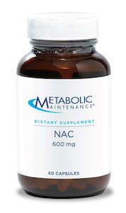 Metabolic Maintenance NAC 600mg Capsules 60