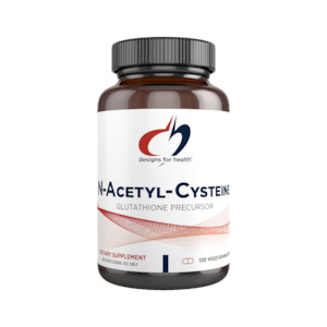 Designs for Health NAC (N-Acetyl Cysteine) 900mg Capsules 120