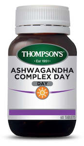 Brain Memory Care: Thompson's Ashwagandha Complex Day Tablets 60