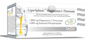 LivOn Lypo-Spheric Magnesium L-Threonate 30 x 6ml