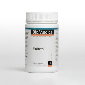 Vitamins Health Supplements: BioMedica BioTress Capsules 150