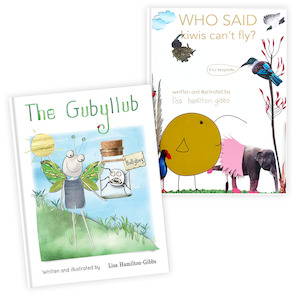 Gubyllub & Who said kiwi's can't fly book bundle