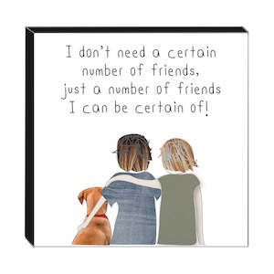 Art block - Certain Friends