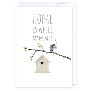 Design services: Home is where my mum is