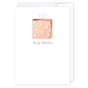 Design services: Be my Valentine rose gold gift