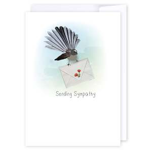 Design services: Sending Sympathy Fantail