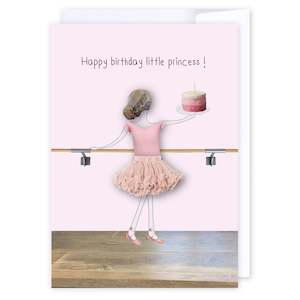 Design services: Birthday Ballerina princess