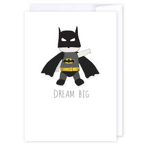 Design services: Dream big Batman