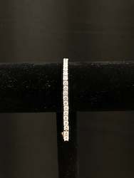 Jewellery: 4MM Tennis Bracelet White Gold