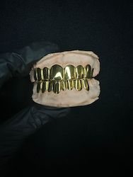 Custom Grillz Full Set Gold