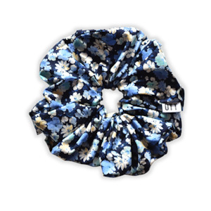 OVER SIZE Floral Scrunchie #4