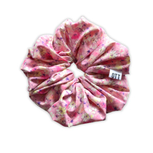 OVER SIZE Floral Scrunchie #3