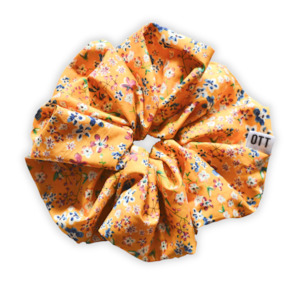 Floral Scrunchie 1: OVER SIZE Floral Scrunchie #2