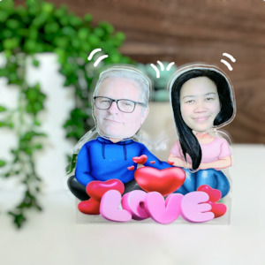 Valentines Gift Pack: Couple Shake Head Display