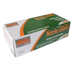 1000 Nitrile Gloves - Long Cuff 300mm