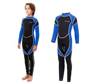 Sporting equipment: 2.5mm Kids Wetsuit for Boys Girls Wetsuit for Kids 2.5mm Size 2/4/6/8/10/12/14