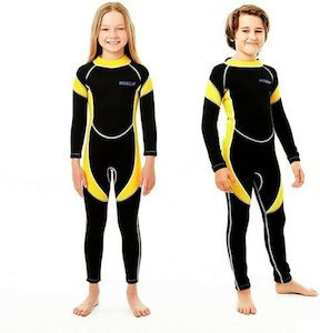 2.5mm Wetsuits Kids and Youth Full Shorty Suits Surfing Swimming Diving Keep War…