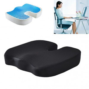 Seat Cushion for Back and Tailbone Support – U-Shaped Chair Cushion