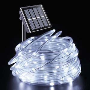 Solar LED Fairy Lights, Solar Powered LED Lights 12m Cool White