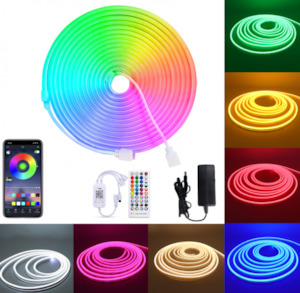 Neon Rope Lights, 16.4FT RGB LED Strip Lights