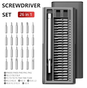 Precision Screwdriver Kit, 26 in 1 with 24 Bits Screwdriver Set