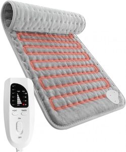 Heating Pad for Back Pain Relief, Electric Heating Pads for Cramps/Neck/Shoulder