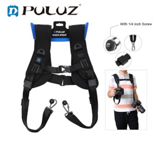 DSLR Digital Camera Quick Release Double Shoulder Harness