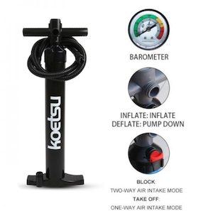 SUP Air Hand Pump,Paddle Board Pump with Pressure Gauge