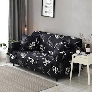 Stretch Sofa Cover Couch Covers Slipcovers for 1/2/3/4 Cushion Couches Sofas Ela…