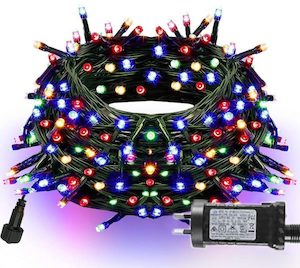 Christmas String Lights Outdoor/Indoor, Fairy String Lights for Xmas Tree Party 66ft