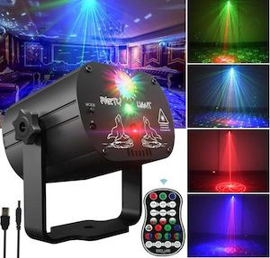 Disco Light Mini USB RGB Light For Home Birthday Dance Party